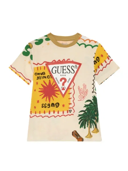 Guess Tricou bej