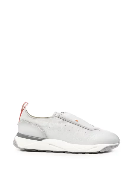 Sneakerși Santoni gri