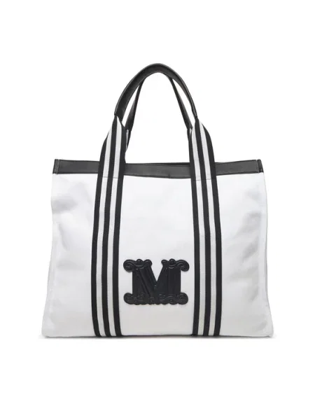 Max Mara Beachwear Geantă alb