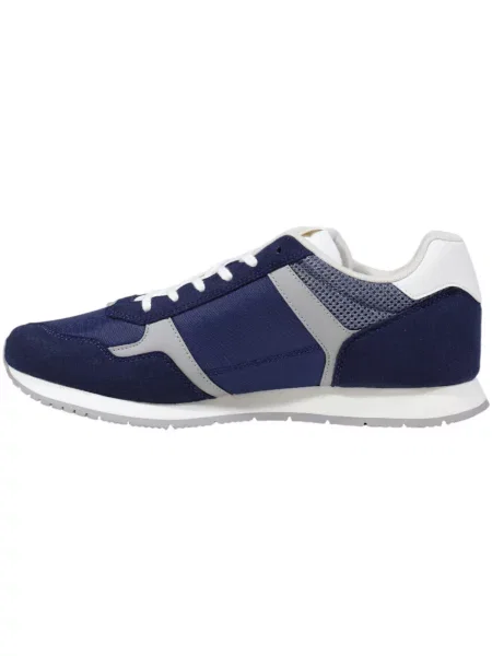 Tommy Jeans Tenisice Tjm Runner Casual Tamnoplava plava