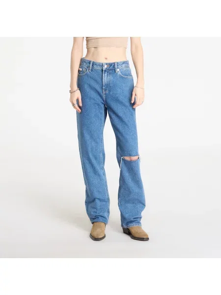 Blugi Calvin Klein Jeans Eu Straight Jeans Blue 27 albastru