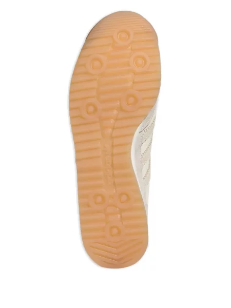 Sneakerși Adidas Samba din piele de căprioară alb