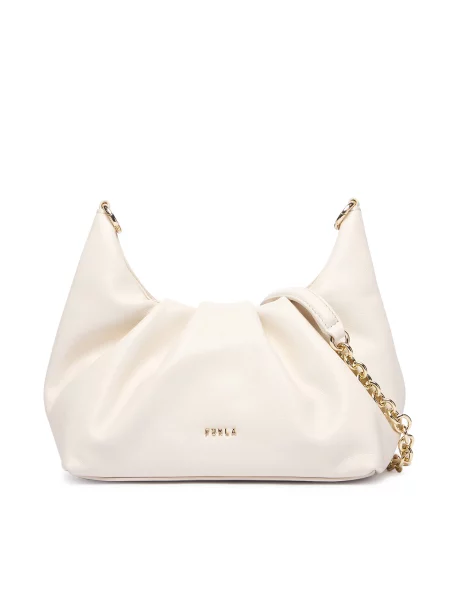 Crossbody torbica Furla bež