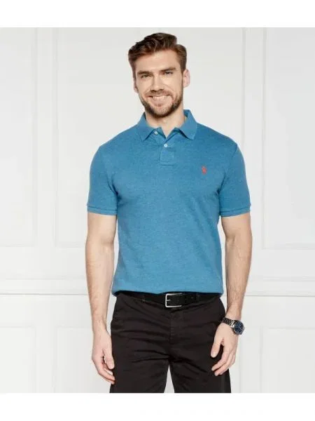 POLO RALPH LAUREN Tenisz póló | Custom fit kék