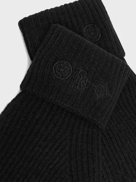 Перчатки Guess черные