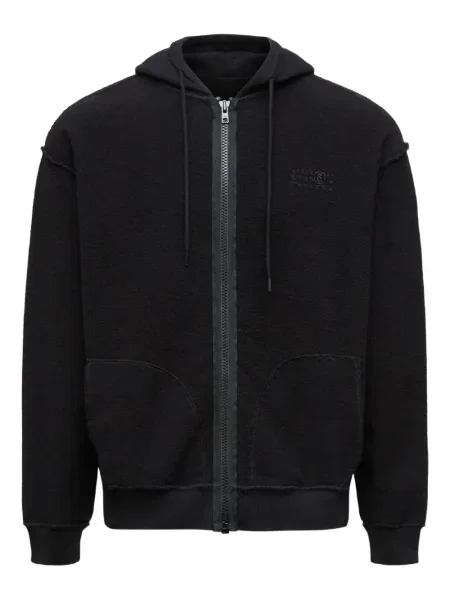 Geacă Mm6 Maison Margiela cu glugă negru