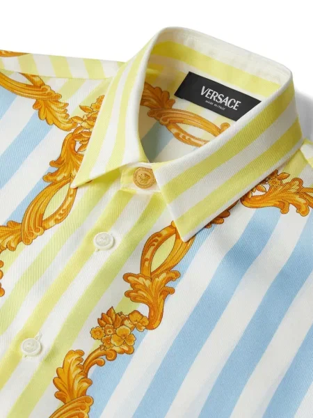 Koszula dziecięca Versace niebieska
