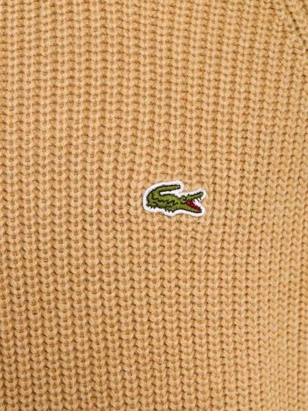Lacoste Sweter beige beżowy
