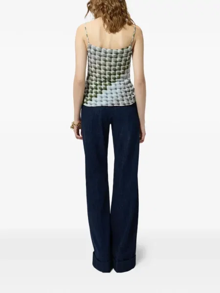 Remenčić top Missoni zelena