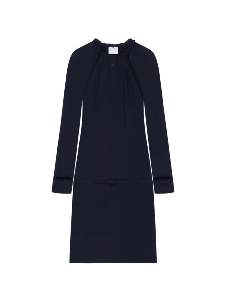 Rochie Courreges din jerseu albastru