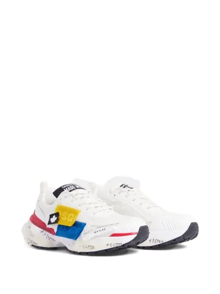 Sneakerși Dsquared2 alb
