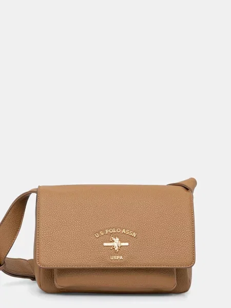 U.S. Polo Assn. torebka crossbody Stanford brązowa