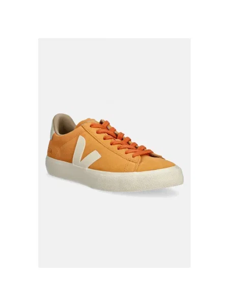 Sneakersy Veja Campo zamszowe pomarańczowe