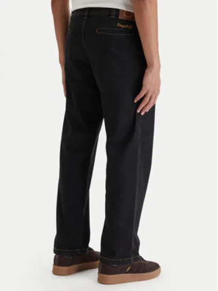 RVCA Džinsai Americana Dayshift Heritage Fit juoda