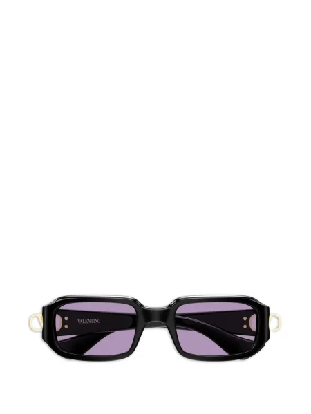 Ochelari de soare Valentino Garavani Eyewear cu autograf negru