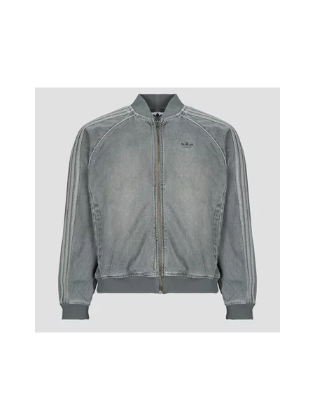 Adidas Jeans jakna SST adicolor Siva črna