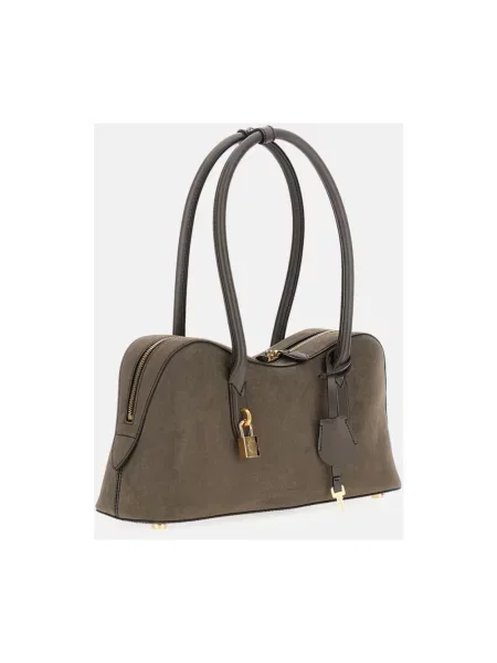 Torebka Stella Mccartney zamszowa szara