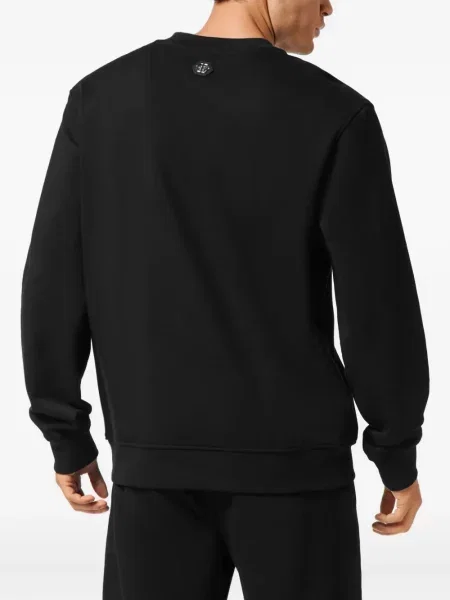 Hanorac Philipp Plein cu imagine negru