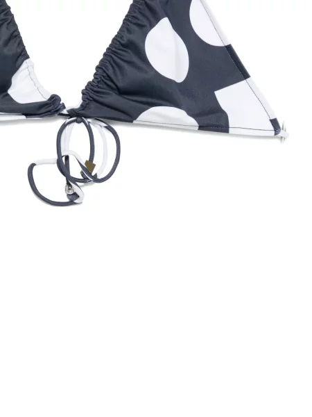 Top Jacquemus cu buline albastru