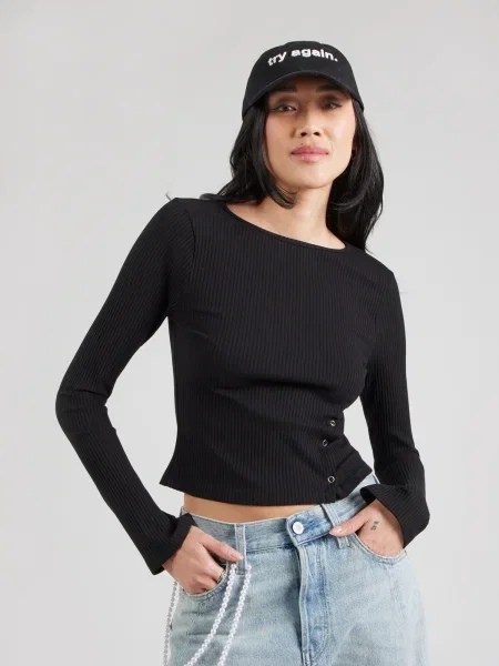 ABOUT YOU Tricou Cindy' negru