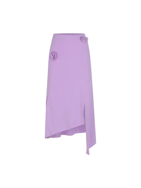 Spódnica Coperni w kwiatki fioletowa