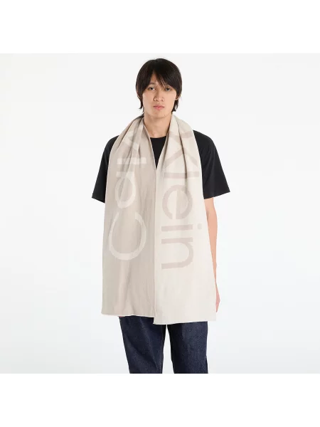 Šál Calvin Klein béžový