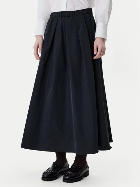 Weekend Max Mara Fustă trapez Curvato negru