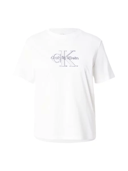 Calvin Klein Jeans Tricou alb