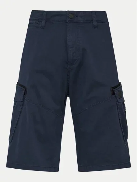 S.Oliver Šortky z materiálu Tmavomodrá