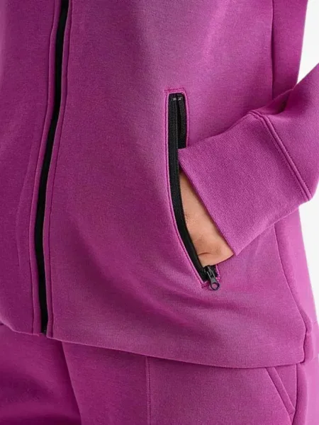 Top Nike polarowy o krotszym kroju z zamkiem błyskawicznym do połowy biały