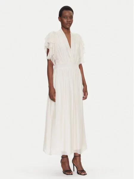 Poletna obleka Dixie bež