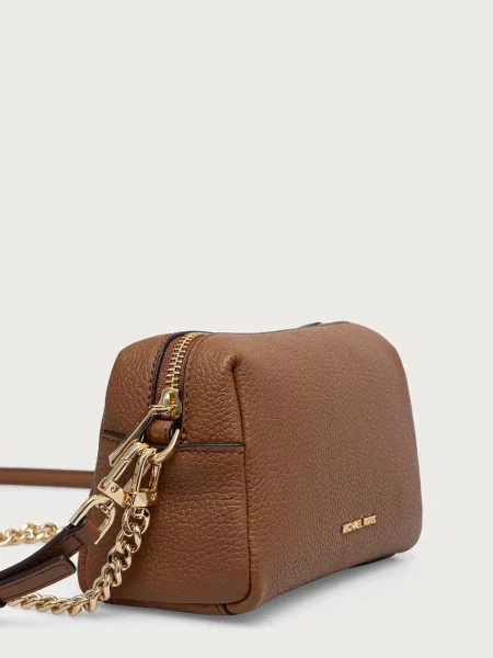 MICHAEL Michael Kors crossbody torbica usnjena BRYANT rjava
