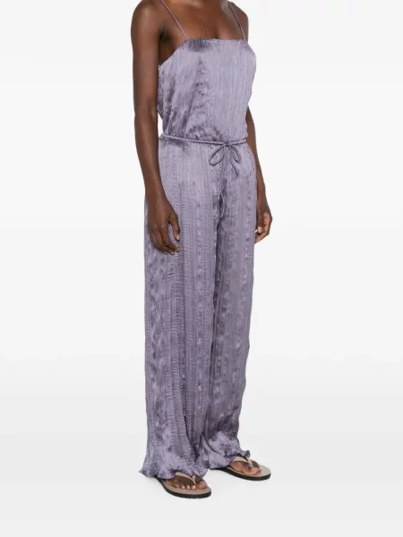 Pantaloni Posse cu cordon violet