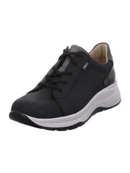 Sneakersy Finn Comfort sznurowane czarne