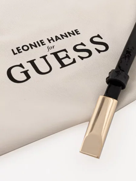 Кожаный ремень Guess с ремешками