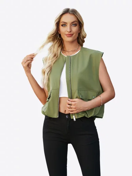 Imily Bela Vestă verde