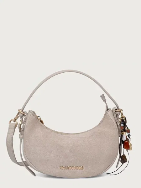 Valentino Bags geantă crossbody pentru femei cu imitație de piele întoarsă WINNIE WINTER bej