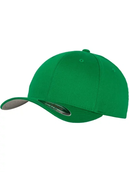 Czapka z daszkiem Flexfit zielona