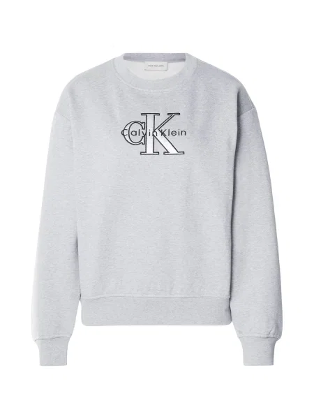 Calvin Klein Jeans Mikina sivá