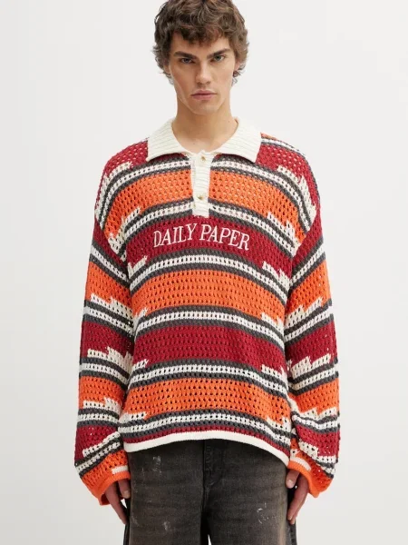 Daily Paper kente stripe pulover de bărbătesc