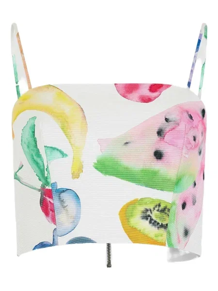 Podkoszulka Rosie Assoulin z nadrukiem biała