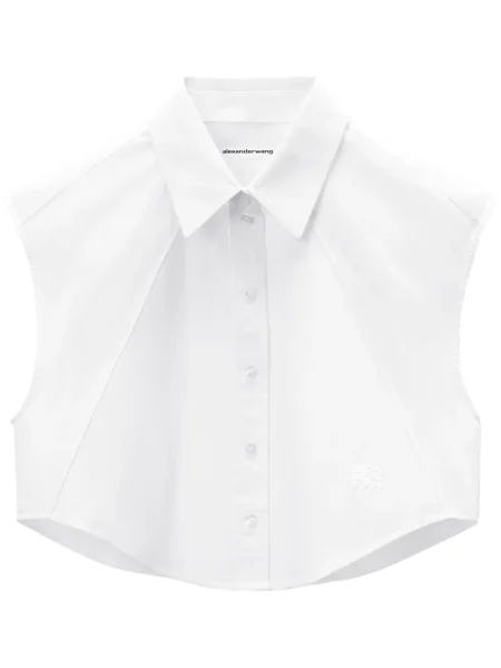 Cămașă Alexander Wang fără mâneci alb