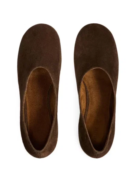Pantofi cu toc Khaite maro