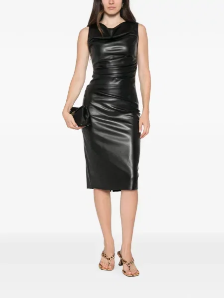 Rochie Patrizia Pepe drapată negru