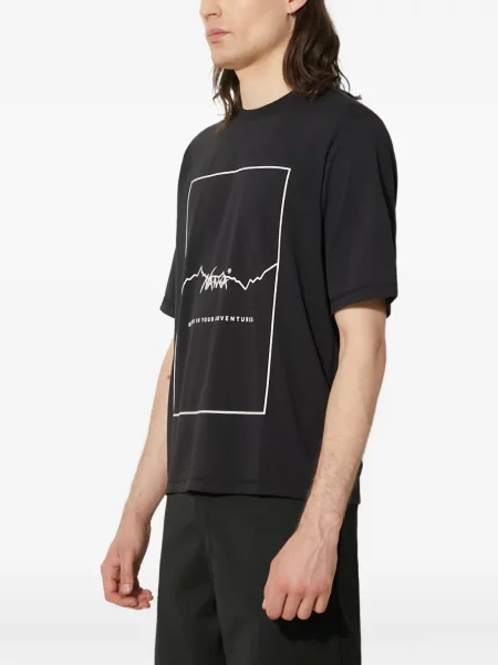Tricou Nanga cu imagine negru