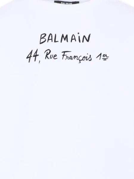 Bluza dziecięca Balmain biała