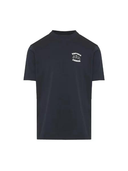 Koszulka Emporio Armani z krótkim rękawem czarna