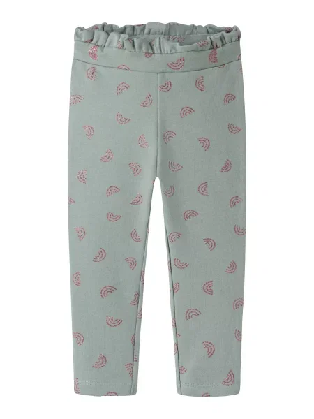 NAME IT Pantaloni NMFViluba pastel / roz pal verde