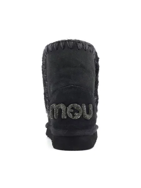 Cizme de zăpadă Mou Eskimo 18 Glitter Logo negru