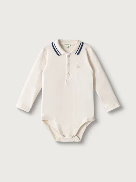 United Colors of Benetton body dojčenské béžová